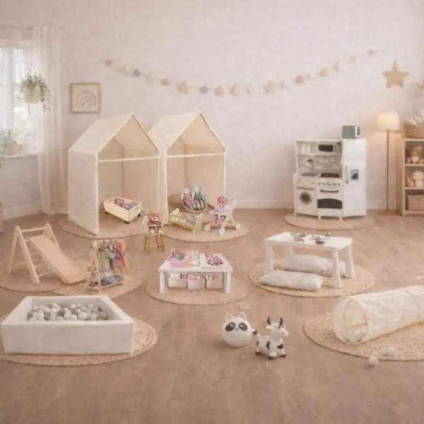 rincón de juegos en alquiler para eventos Madrid alquiler rincón casa de muñecas Madrid