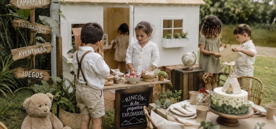 Cumpleaños infantil original Madrid: no necesitas llenar la fiesta de cosas