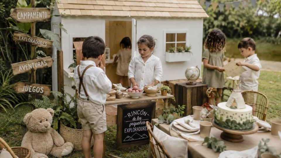 Cumpleaños infantil original Madrid: no necesitas llenar la fiesta de cosas